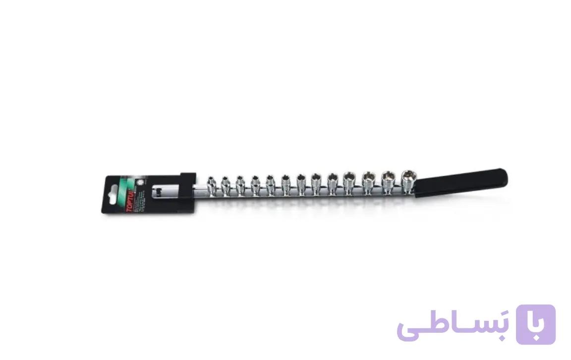 ست ریلی بکس 1/4 13 عددی 6 پر سایز 4 تا 14 تاپ تول – TOPTUL مدل GAAQ1301