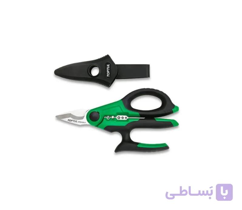 قیچی همه کاره و کابل بُر 170 میلیمتر تاپ تول – TOPTUL مدل SBBA0517 — تصویر 1