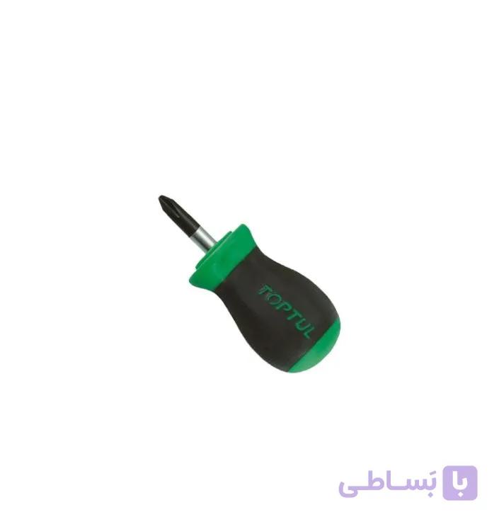پیچ گوشتی چهارسو مشتی PH2x25 تاپ تول – TOPTUL مدل FBBB0203