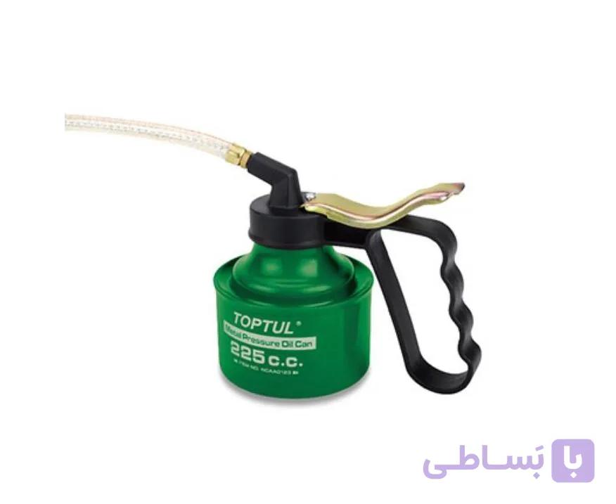 روغن دان منبع فلزی با شلنگ پلاستیکی 225CC تاپ تول – TOPTUL مدل NCAA0123