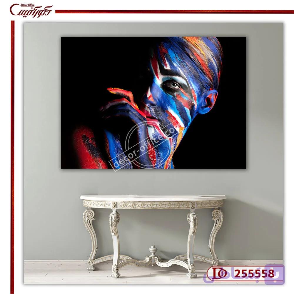 تابلو مدرن چهره R255558