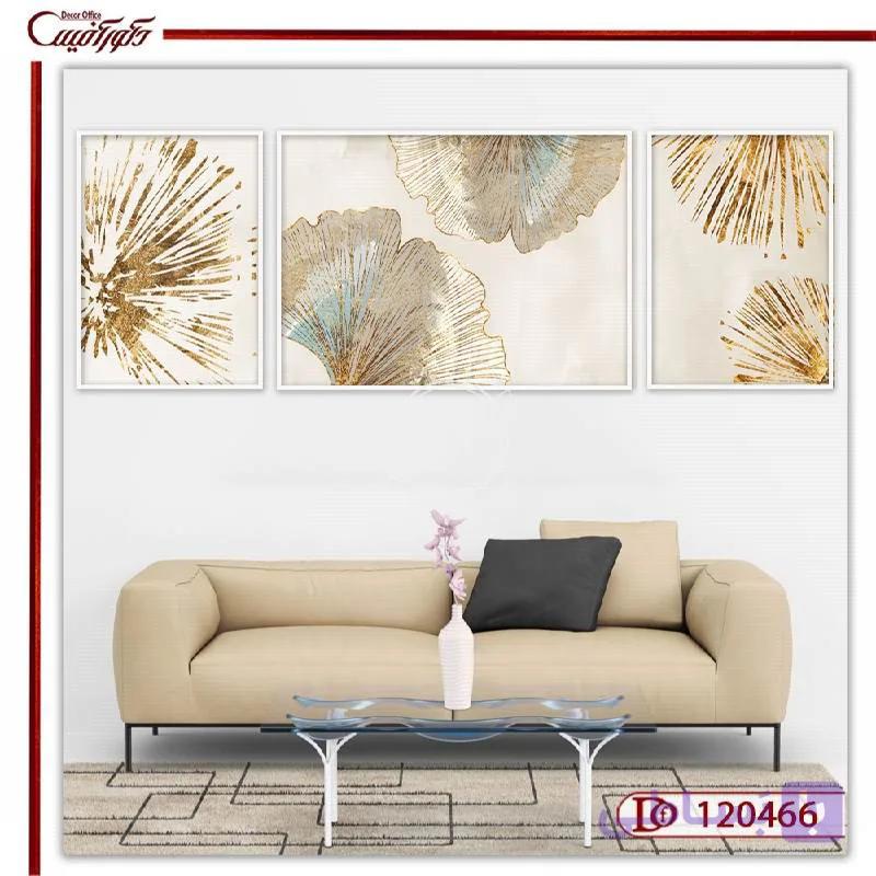 تابلو دیواری سه تکه مدرن A120466