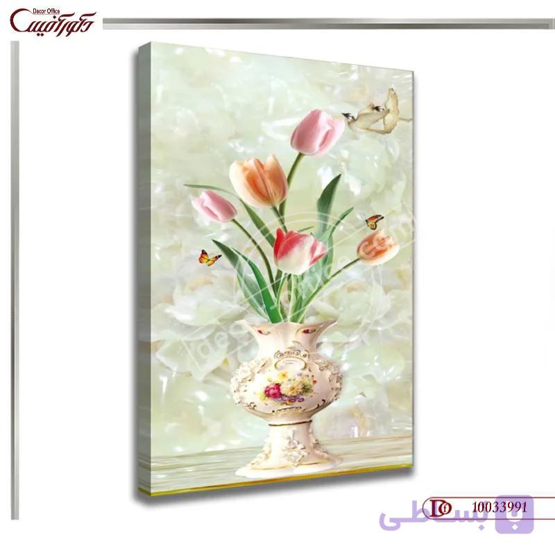 تابلو تزیینی گل کدR3991