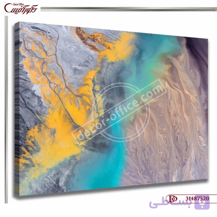 تابلو دکوراتیو انتزاعی کد R7520