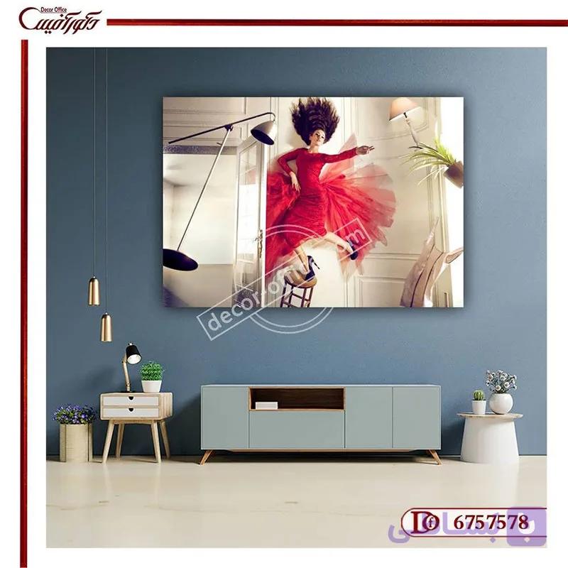 تابلو زن مدرن R7578