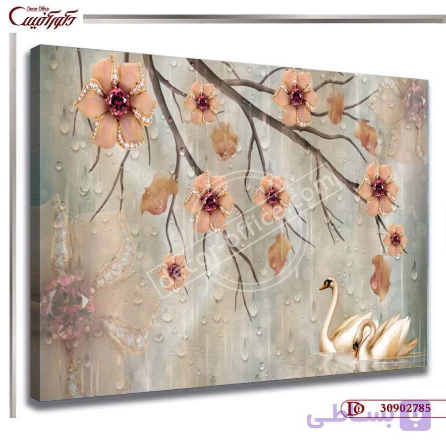تابلو گل سه بعدی R3090