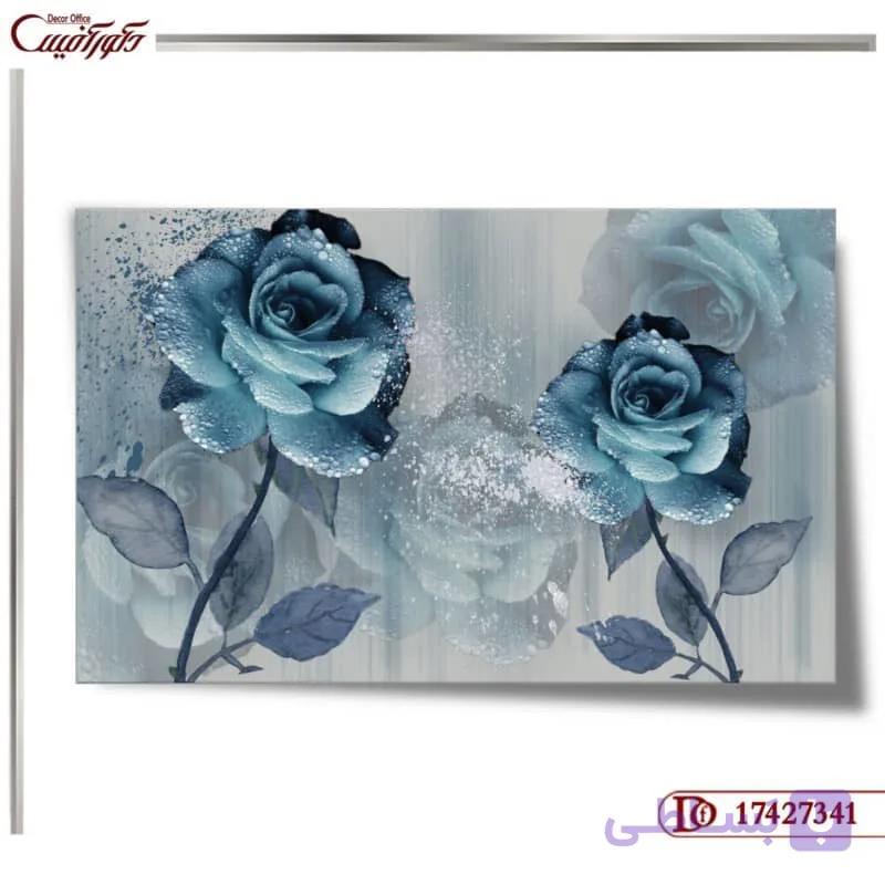 کاغذ دیواری سه بعدی گل 7341
