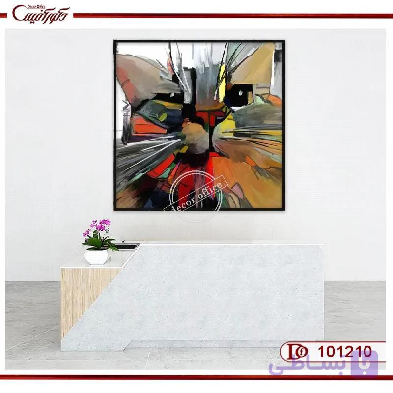 تابلو نقاشی گربه S101210