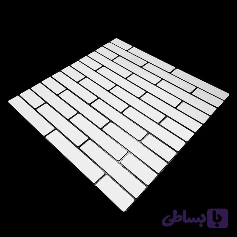 بین کابینتی آجری تمام سفید B363