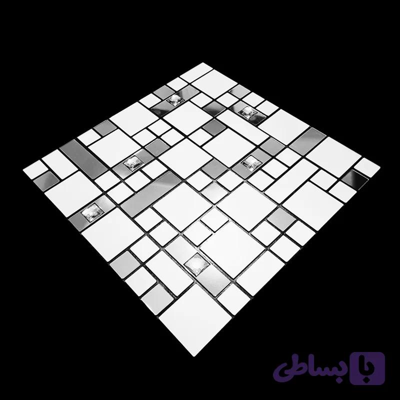 بین کابینتی سفید نقره ای 795
