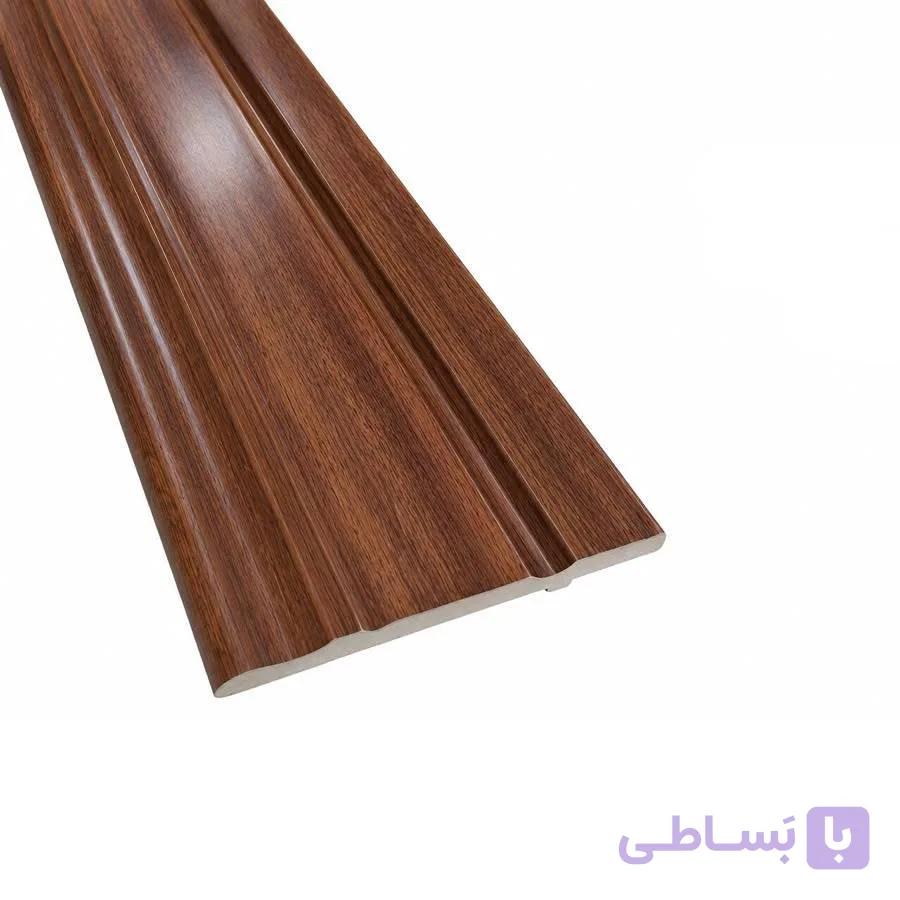 قرنیز رنگ گردویی عرض 12 سانتیمتر طول 3 متر کد 1209
