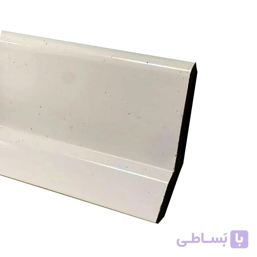 قرنیز سفید ساده عرض 9 سانتیمتر کد 953