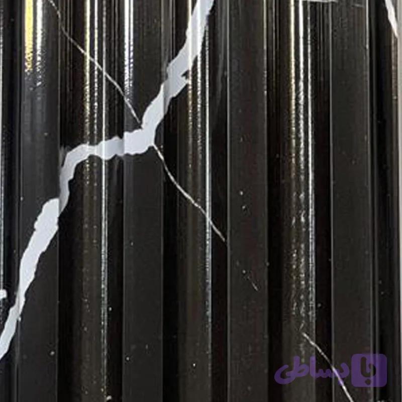 ترمووال PVC مشکی رگه سفید LT6116