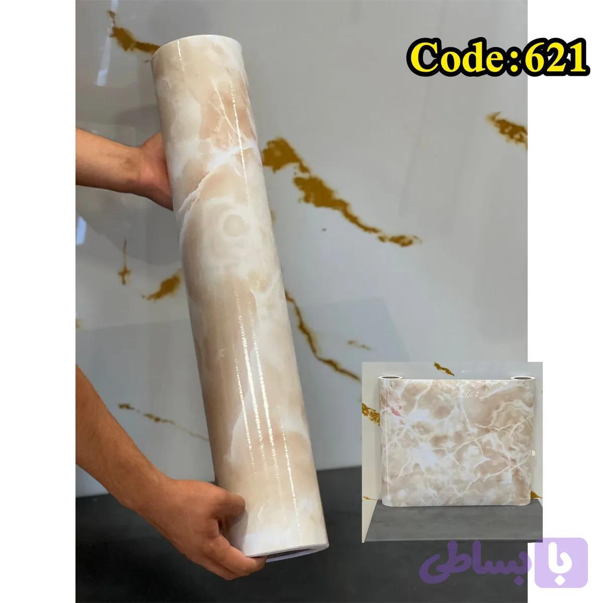 برچسب طرح سنگ کرم کد 621
