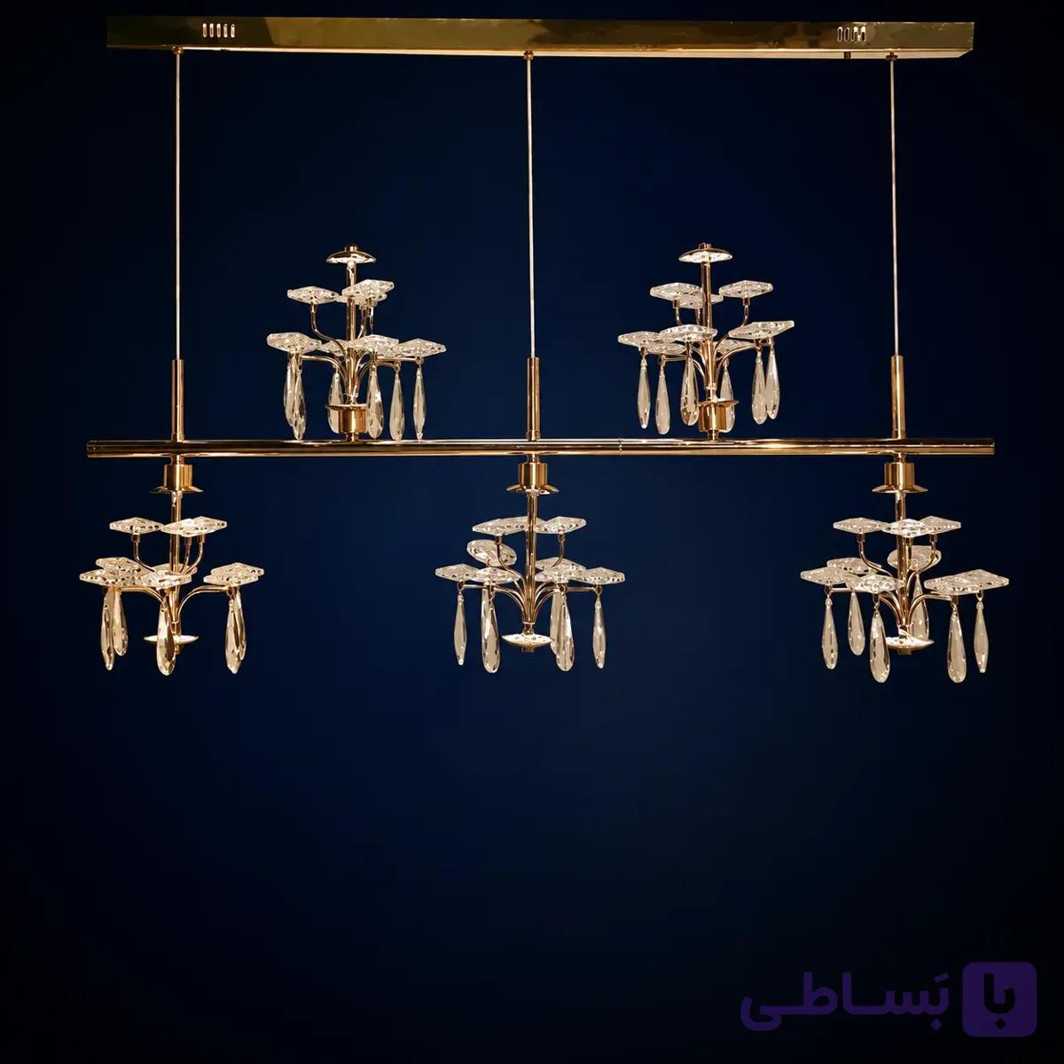 آویز کریستالی صوتی کد YC1001/5L