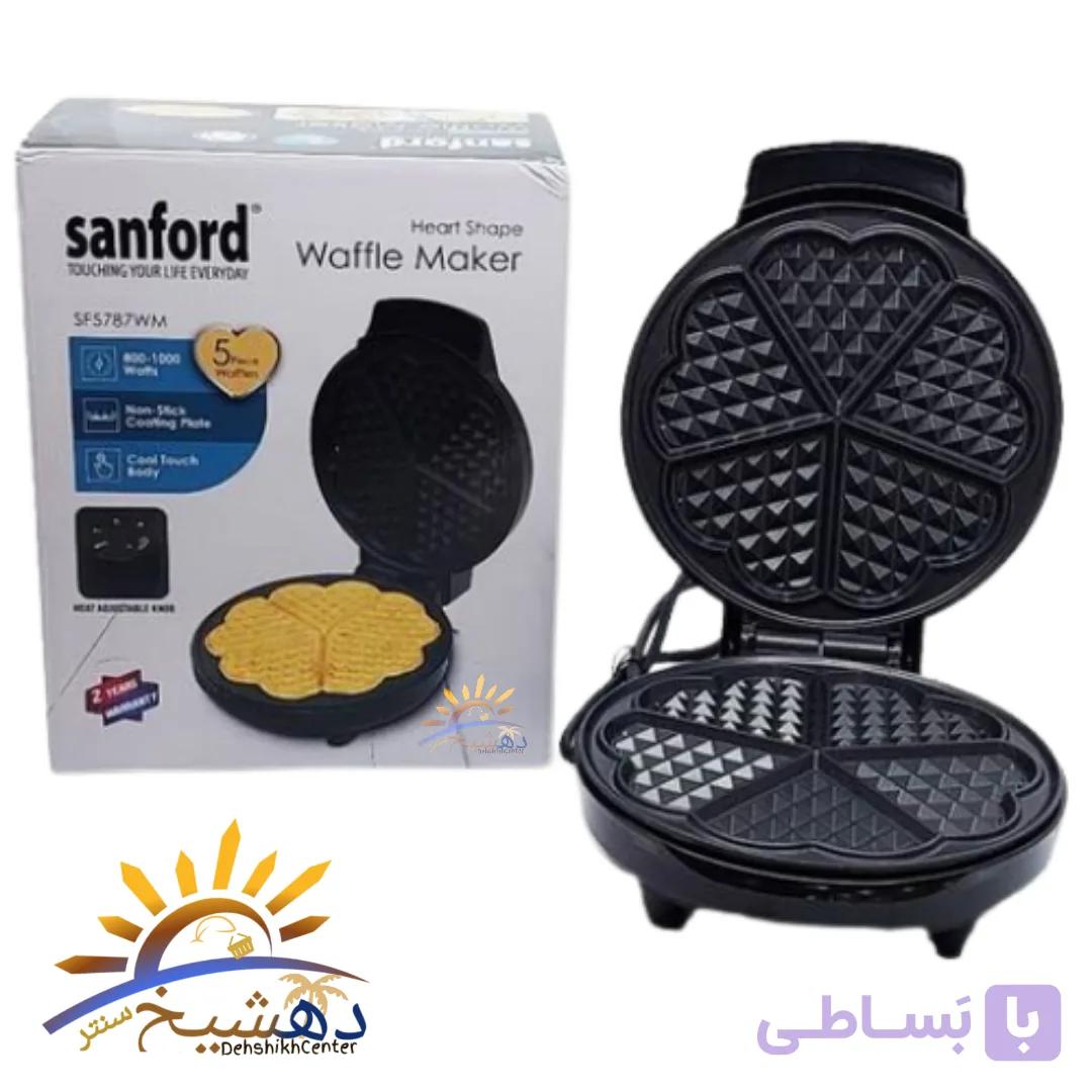 وافل ساز قلبی سانفورد SANFORD Waffle Maker SF5787WM — تصویر 1