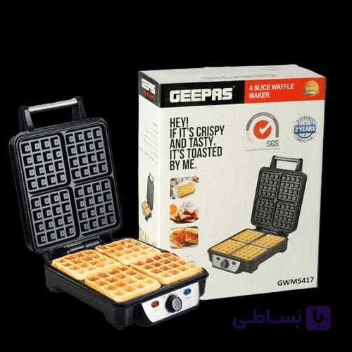 وافل ساز جیپاس JEEPAS مدل GWM5417 — تصویر 1