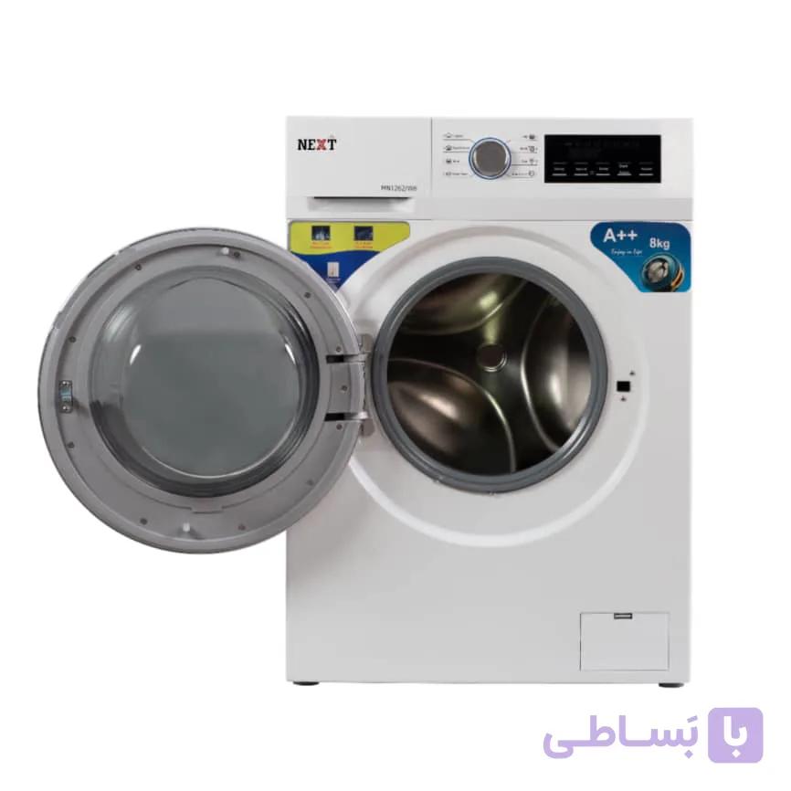 نکست پلاس ماشین لباسشویی اتوماتیک درب فضایی 8کیلویی — تصویر 1