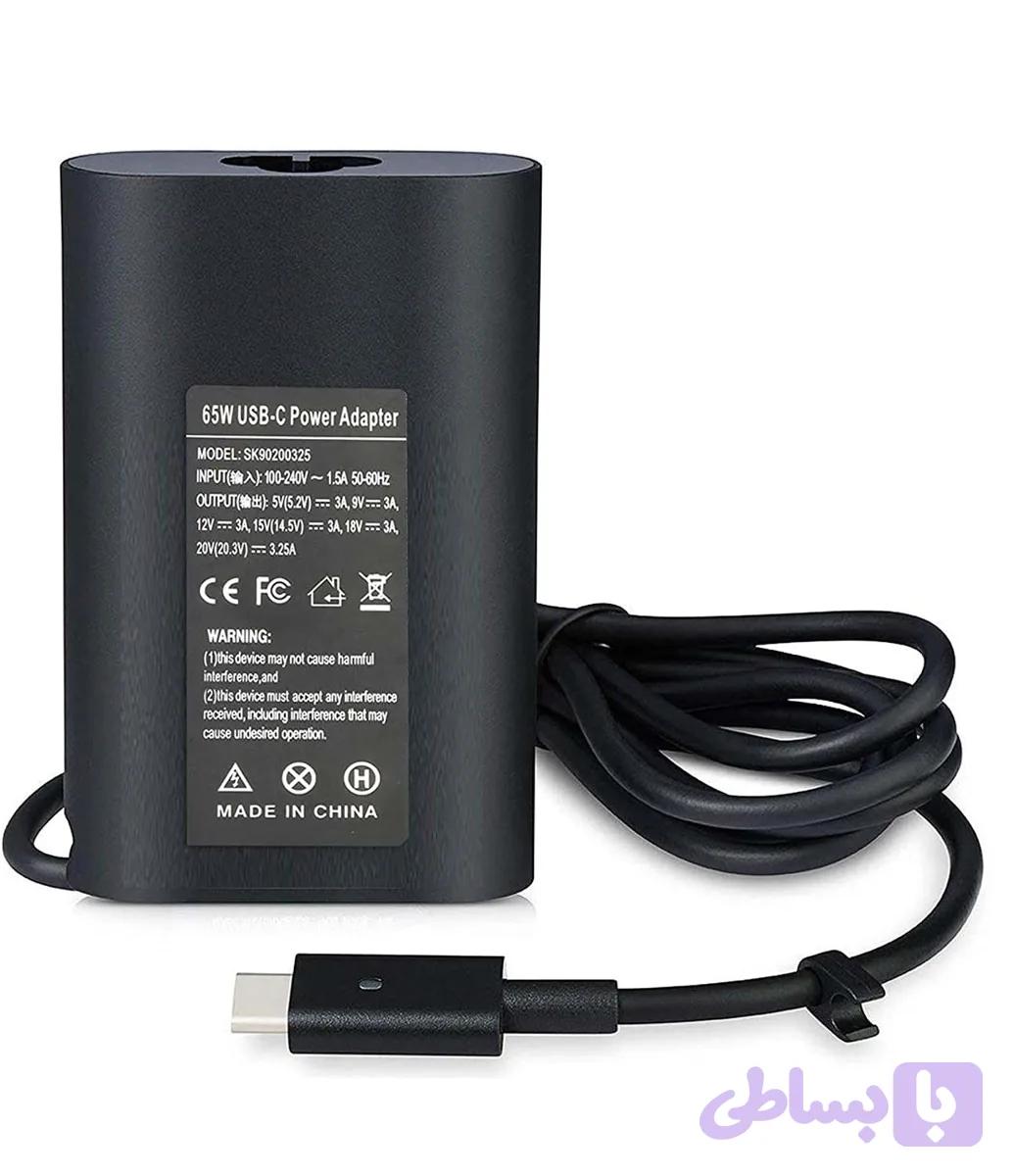 شارژر اورجینال لپ تاپ دل Dell Type C 20V 2.25A