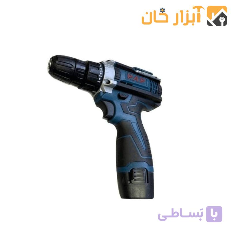 دریل شارژی پی ای پی مدل تک باطری — تصویر 1