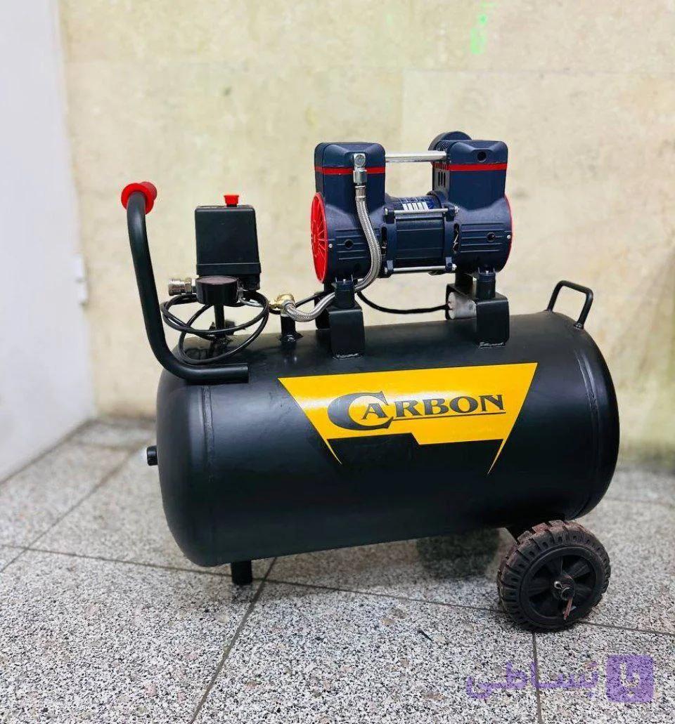 کمپرسور باد ۵۰ لیتری سایلنت کربن