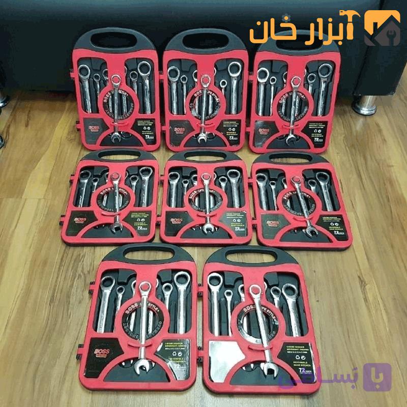 مجموعه آچار جغجغه ای باس