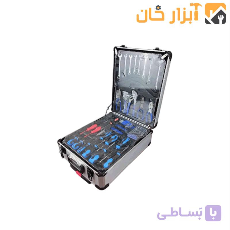جعبه بکس و ابزار ۱۸۷ عددی چمدانی اینتیمکس — تصویر 1