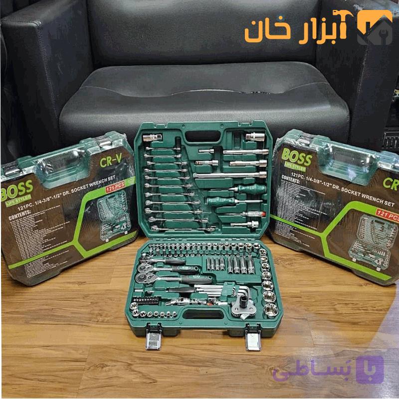 جعبه بکس ۱۲۱ عددی باس