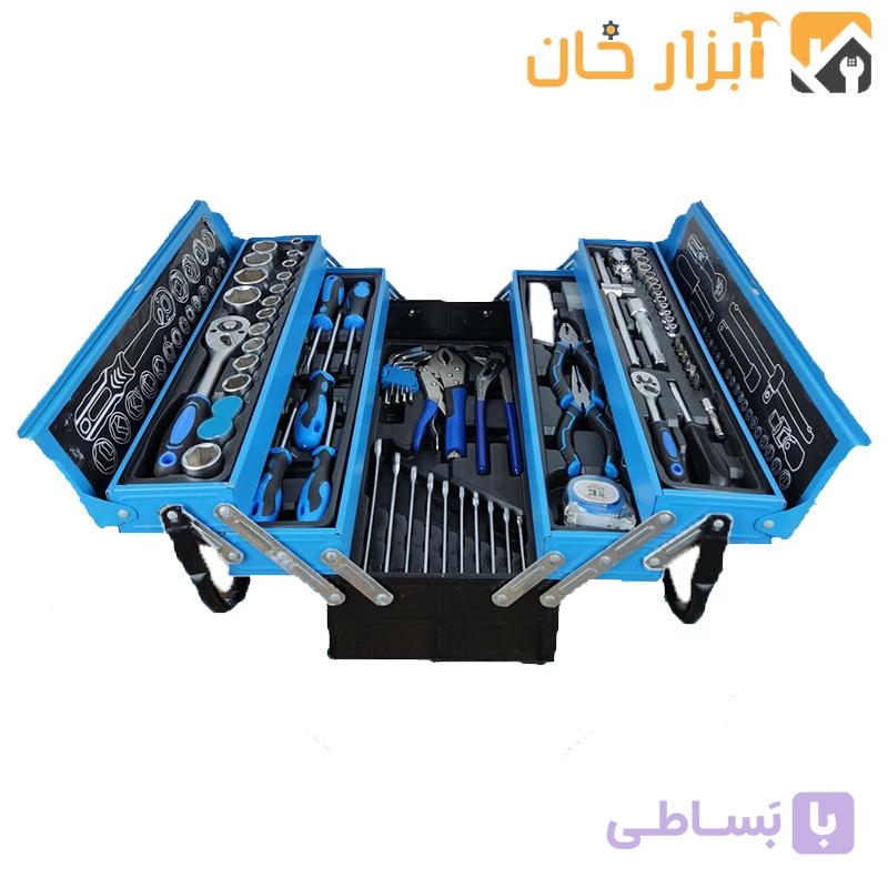 جعبه بکس و ابزار ۸۵ عددی صنعتی اینتیمکس — تصویر 1