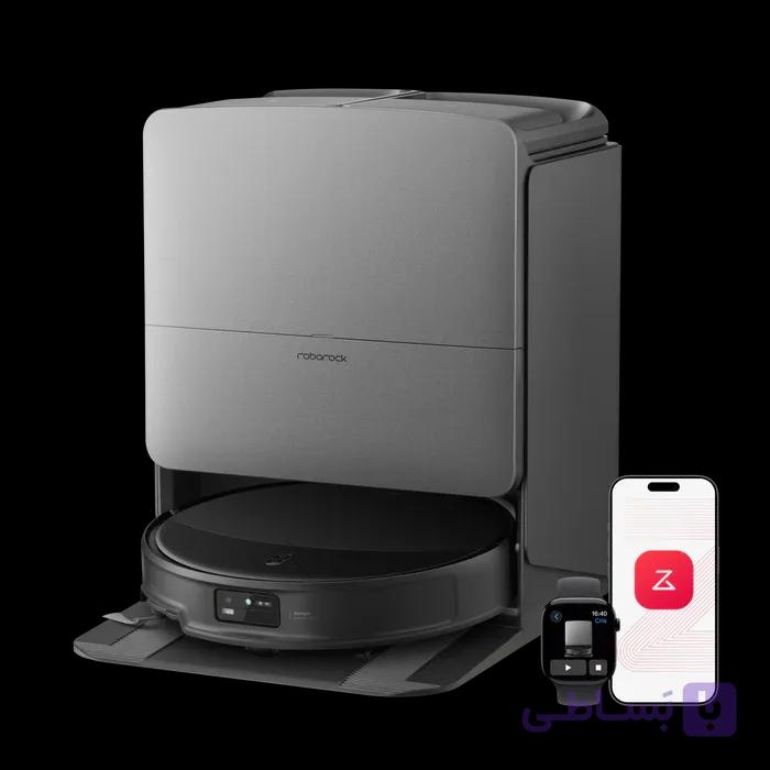جاروبرقی رباتیک روبوراک مدل Roborock Saros 20 Sonic Complete ( پک اصلی شرکتی و گلوبال اروپا ۲۰۲۶ ) رنگ مشکی و سفید — تصویر 1