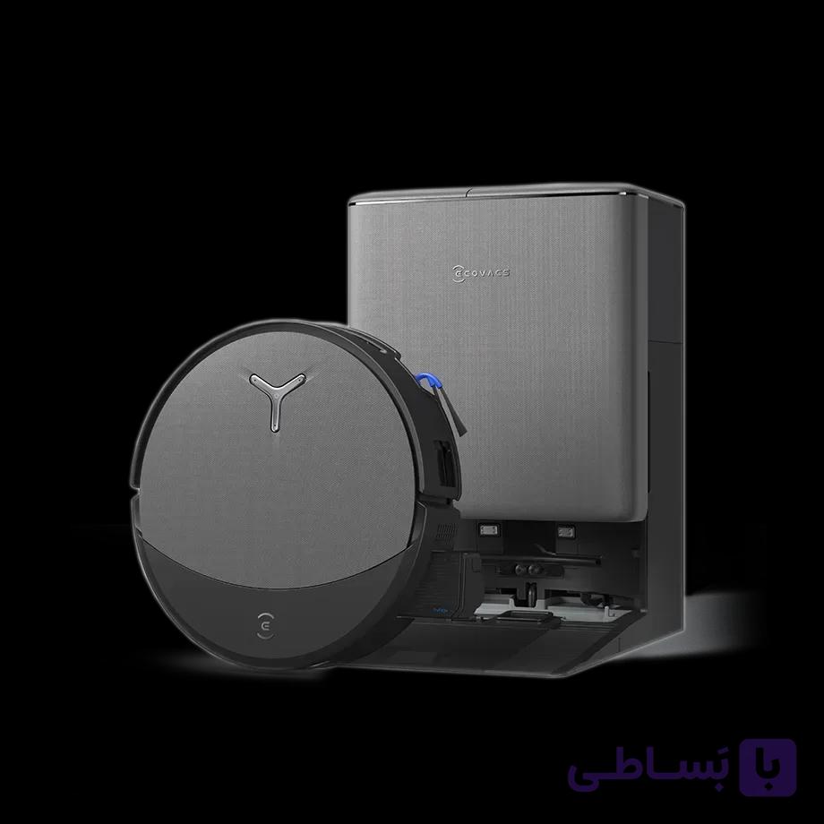 جاروبرقی رباتیک اکووکس مدل Ecovacs T90 pro omni ( پک اصلی و گلوبال اروپا ) رنگ مشکی تحویل فوری — تصویر 1
