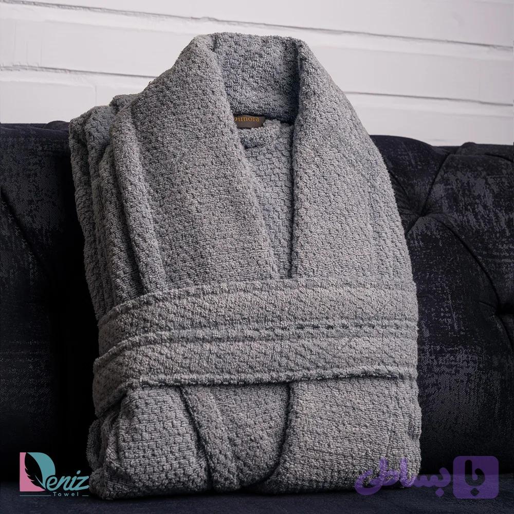 حوله تن پوش نیکولو رنگ سنگی