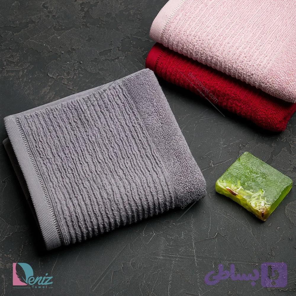 حوله دستی کلارک رنگ سنگی