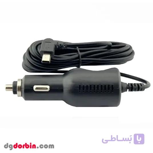 شارژر فندکی دوربین خودرو مینی USB (ذوزنقه ای) — تصویر 1