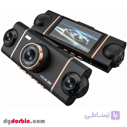 دوربین ثبت وقایع خودرو مدل D65 چهار لنز وای فای دار — تصویر 1