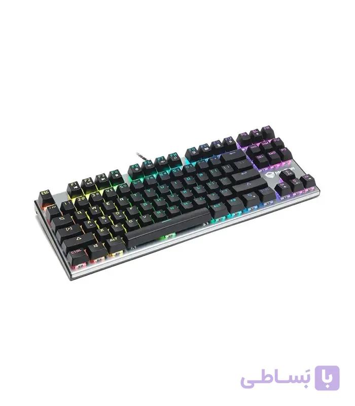 کیبورد گیمینگ میشن مدل MT-MK04 با سیم — تصویر 1