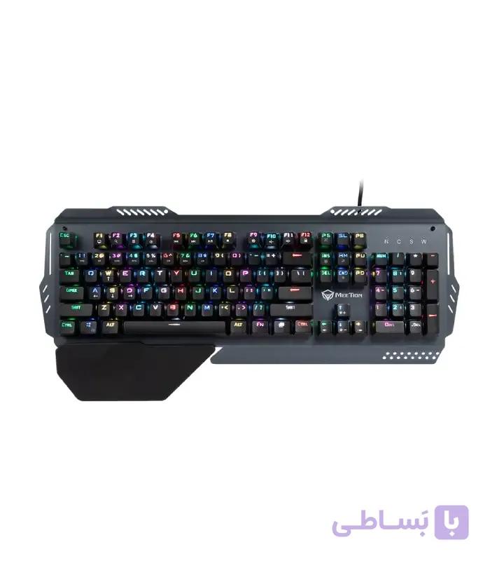 کیبورد گیمینگ میشن مدل MT-MK20 با سیم — تصویر 1