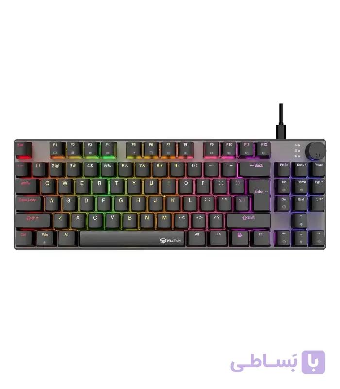 کیبورد گیمینگ میشن مدل MT-MK008 PRO با سیم — تصویر 1