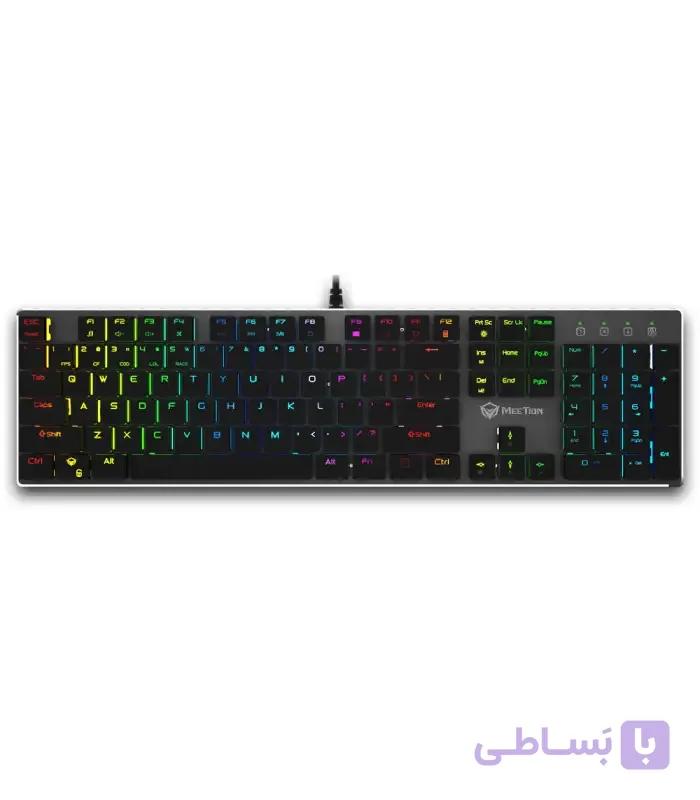 کیبورد گیمینگ میشن مدل MT-MK80 با سیم — تصویر 1