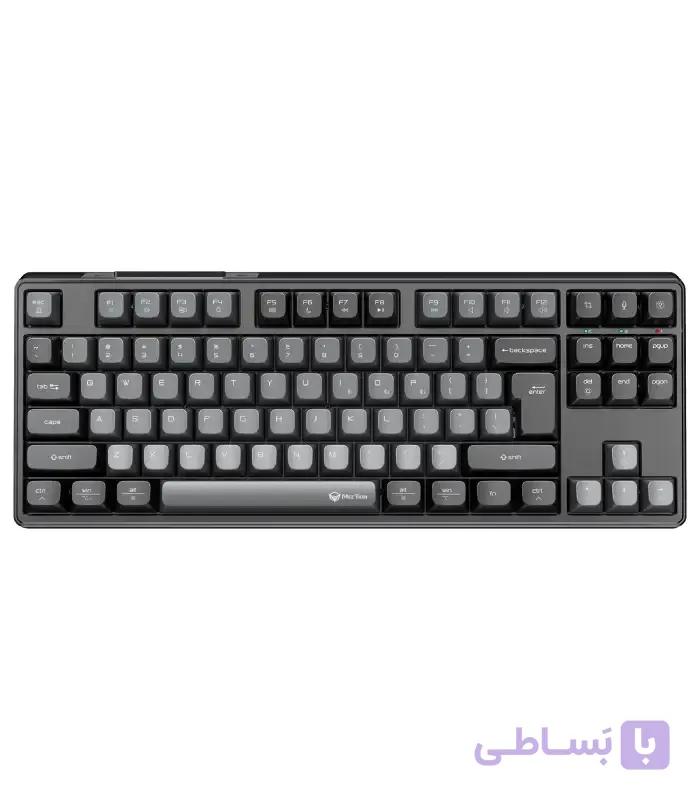 کیبورد گیمینگ میشن مدل MT-MK14 بی سیم و با سیم — تصویر 1