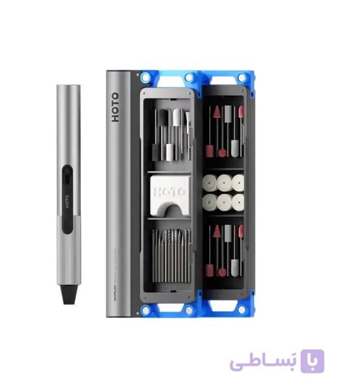کیت ابزار چرخشی 38 تکه هوتو مدل Hoto Mini Rotary Tool Kit — تصویر 1