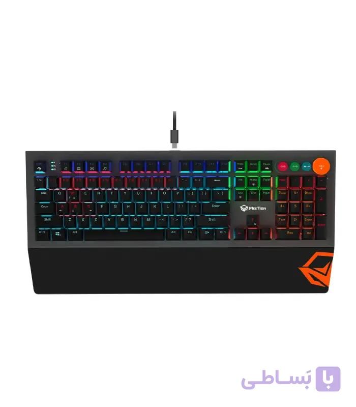 کیبورد گیمینگ میشن مدل MT-MK500 با سیم — تصویر 1