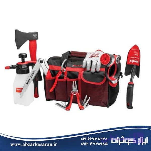 کیف ابزار و متعلقات 9 عددی رونیکس Ronix مدل RS-3005