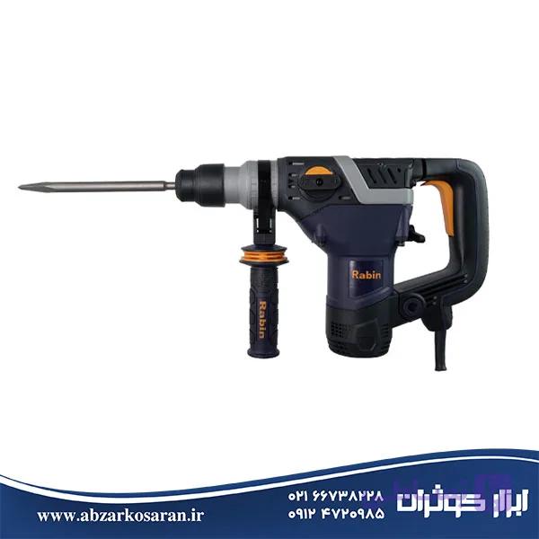 دریل بتن کن 4 شیار 1100 وات 5 کیلویی رابین Rabin مدل R4014 — تصویر 1