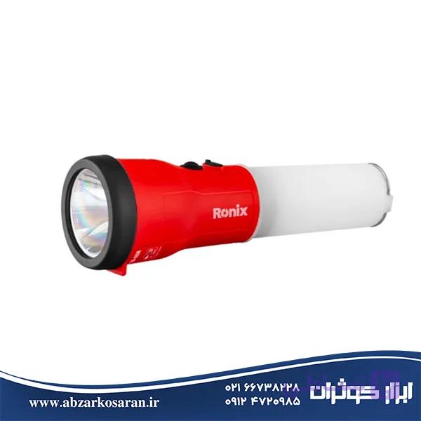 چراغ قوه شارژی دوکاره ELKA رونیکس Ronix مدل RH-4258 — تصویر 1