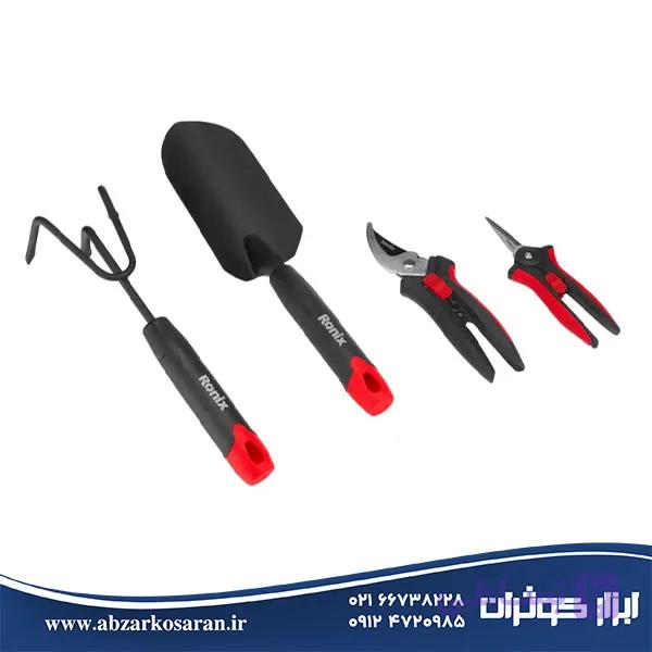 کیت ابزار باغبانی با کیف کمری 5 پارچه رونیکس Ronix مدل RS-0010 — تصویر 1