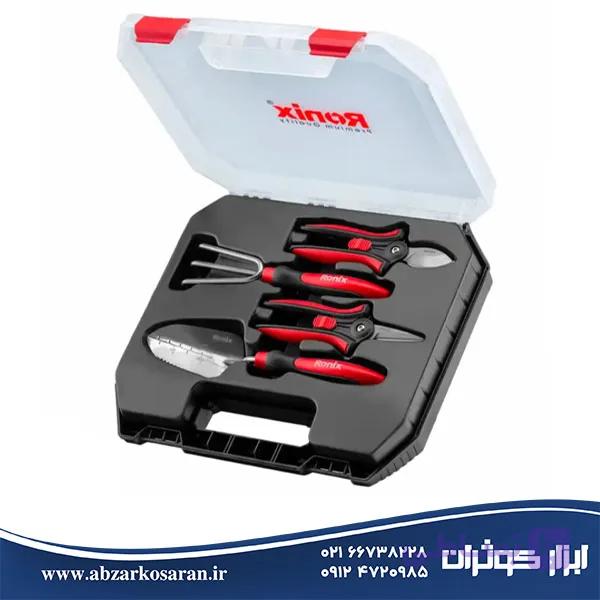 کیت ابزار باغبانی آپارتمانی 4 پارچه رونیکس Ronix مدل RS-0011 — تصویر 1