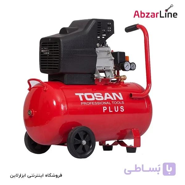 کمپرسور هوا توسن مدل 7050AC حجم 50 لیتر — تصویر 1