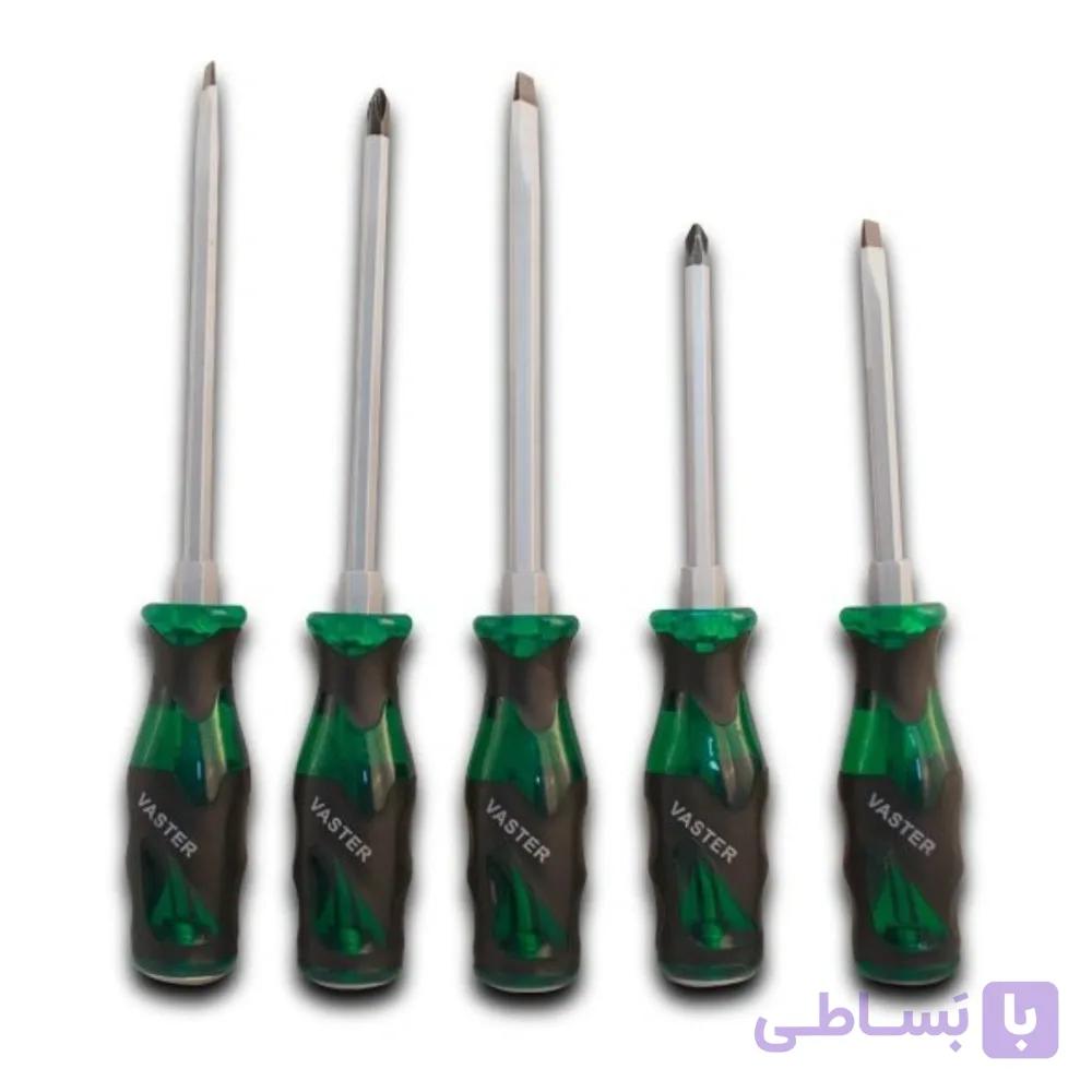 مجموعه 5 عددی پيچ گوشتی واستر مدل VHS05 — تصویر 1