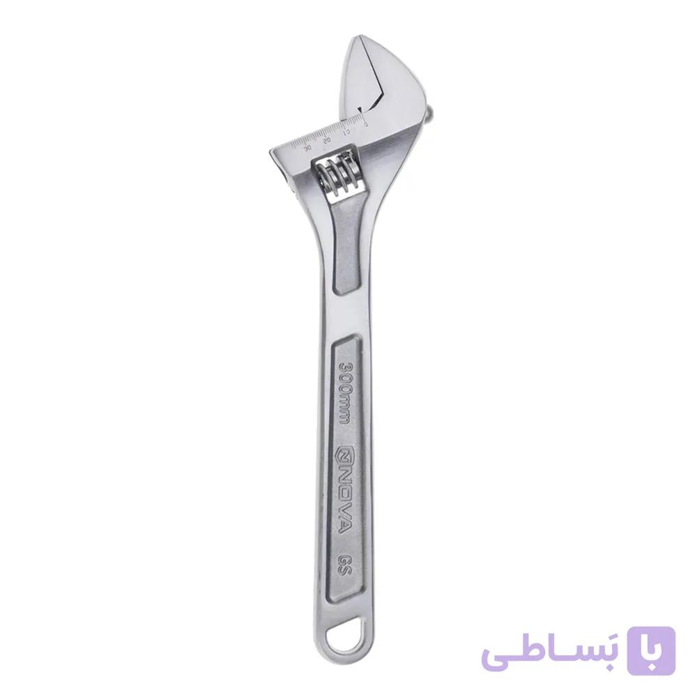 آچار فرانسه نووا مدل 3004 سایز 12 اینچ — تصویر 1